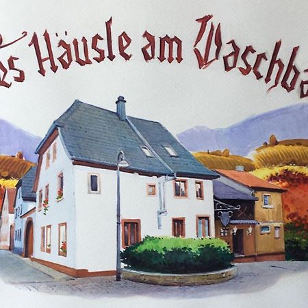 Apartmán Altes Haeusle Am Waschbach-Weinberg Edenkoben Exteriér fotografie